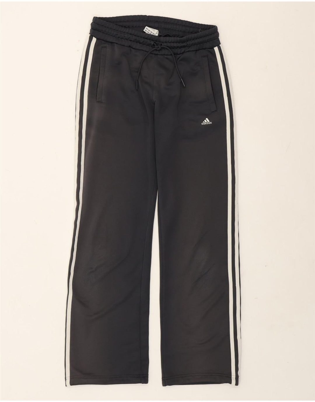 Adidas Træningsdragtsbukser til kvinder UK 10 Small Grå Polyester