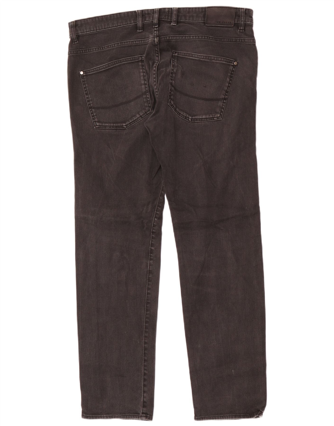 Ted Baker Straight Jeans til mænd W36 L30 Sort