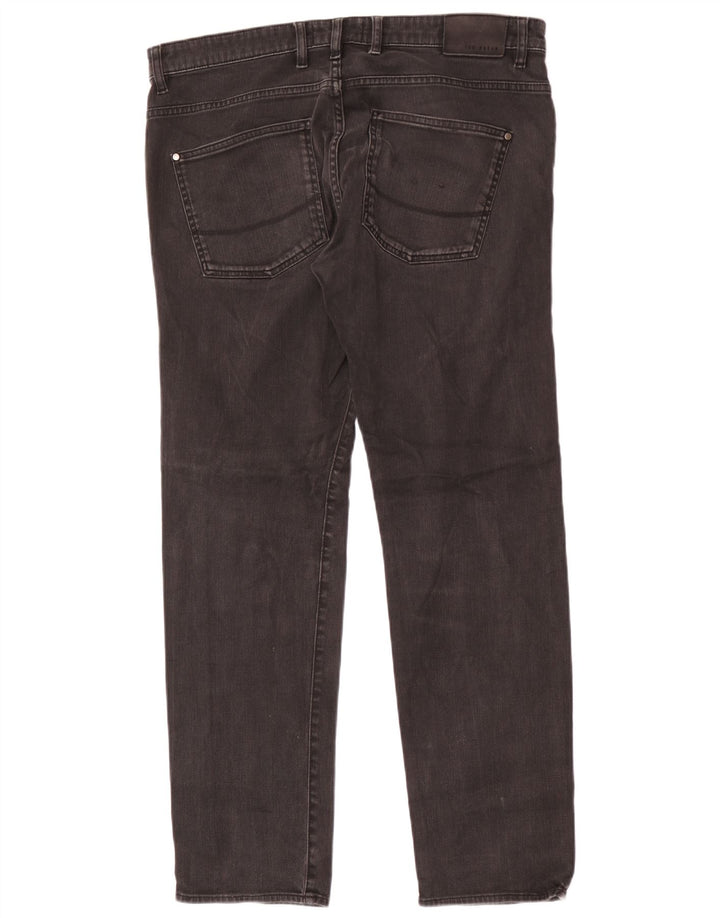 Ted Baker Straight Jeans til mænd W36 L30 Sort