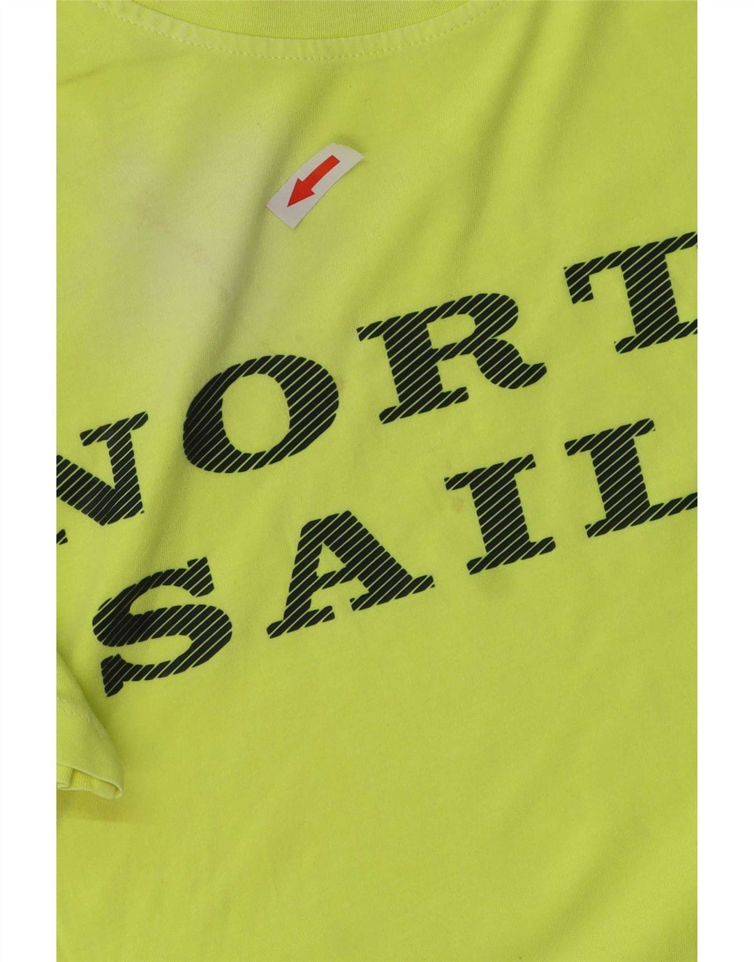 North Sails Herre Grafisk T-Shirt Top Medium Grøn Bomuld