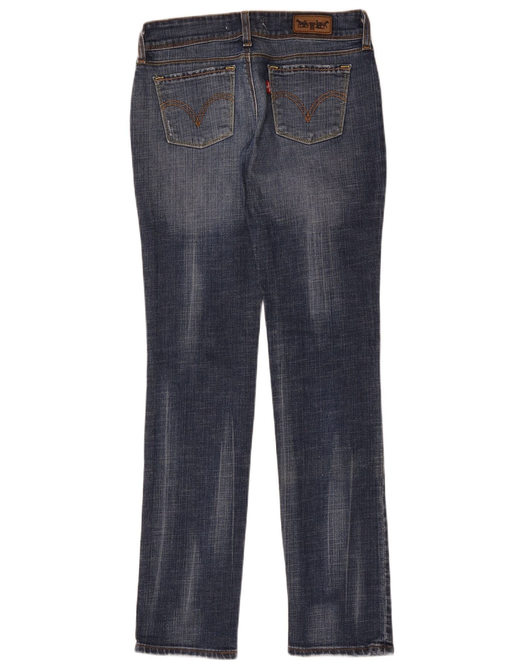Levi's Dame 571 Slim Jeans W29 L34 Blå Bomuld