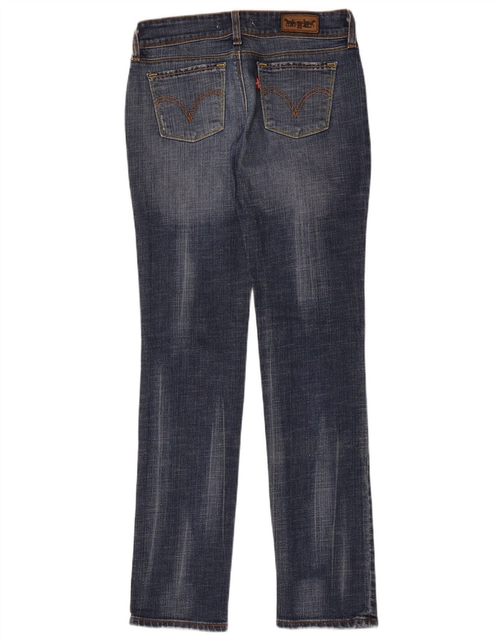Levi's Dame 571 Slim Jeans W29 L34 Blå Bomuld