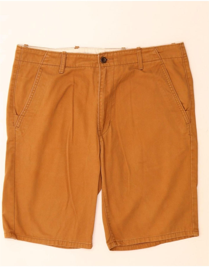 LEVI'S Chino Shorts til mænd W34 Stor brun bomuld