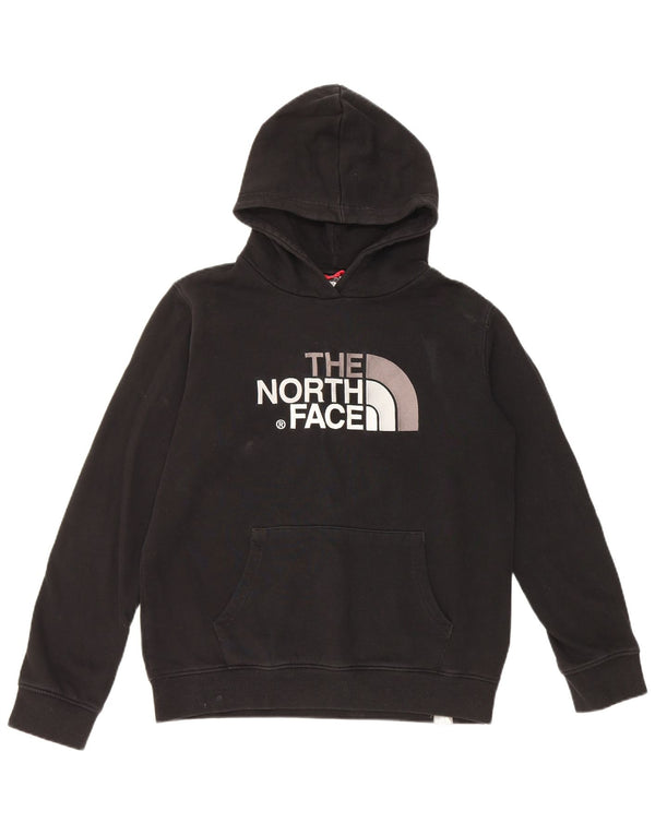 The North Face Boys Grafisk Hoodie Jumper 14-15 år XL Sort Bomuld
