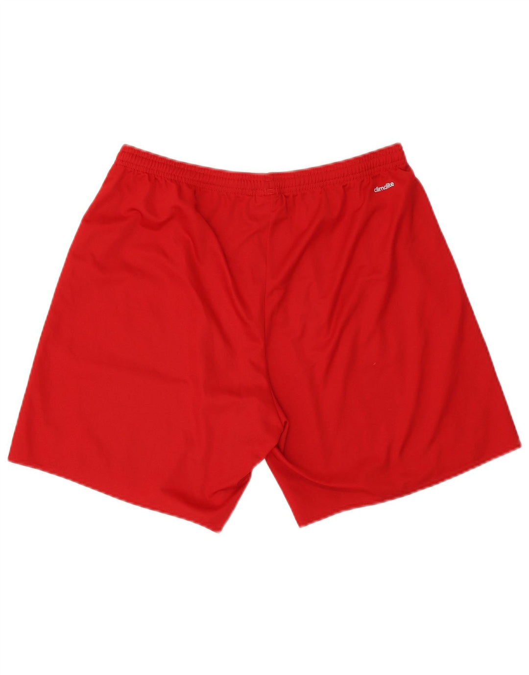 Adidas Herre Climalite grafiske sportsshorts store røde polyester