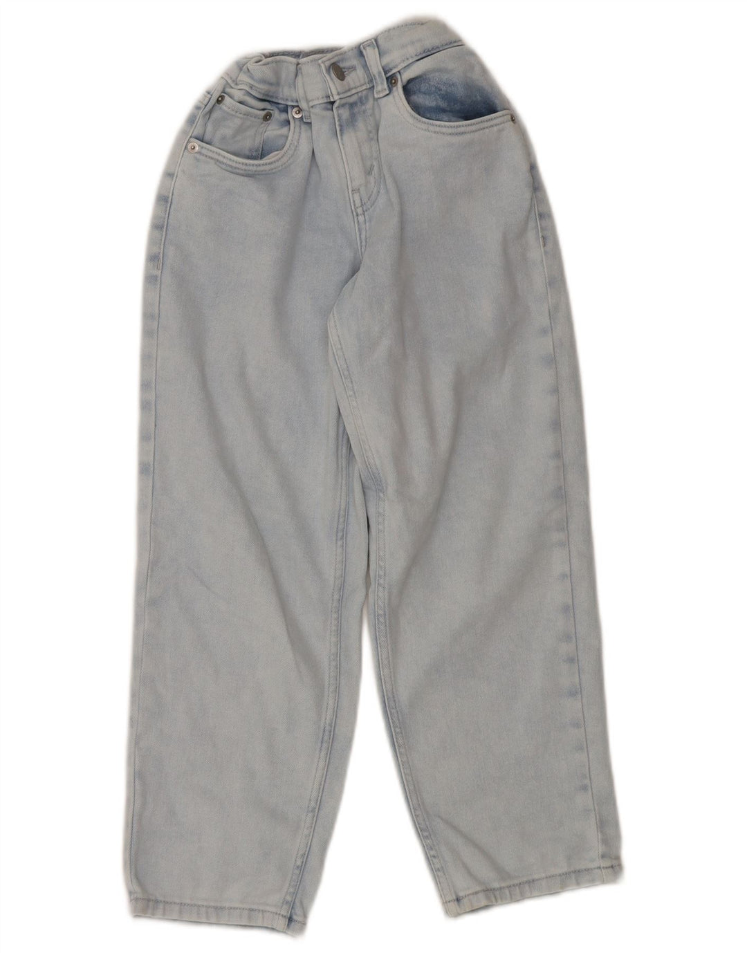 LEVI'S Piger Loose Fit Tapered Jeans 7-8 år W24 L23 Blå