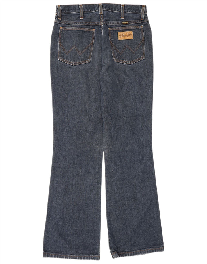Wrangler Dame Bootcut Jeans W32 L32 Blå Bomuld