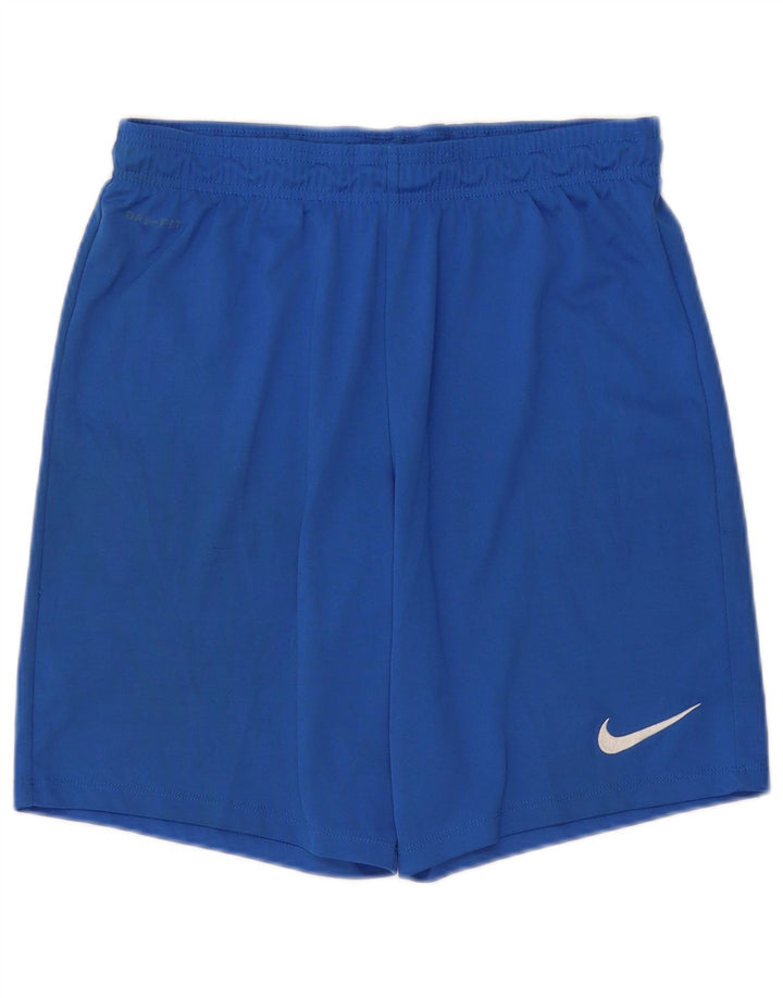 Nike Herre Dri Fit sportsshorts mellemblå polyester