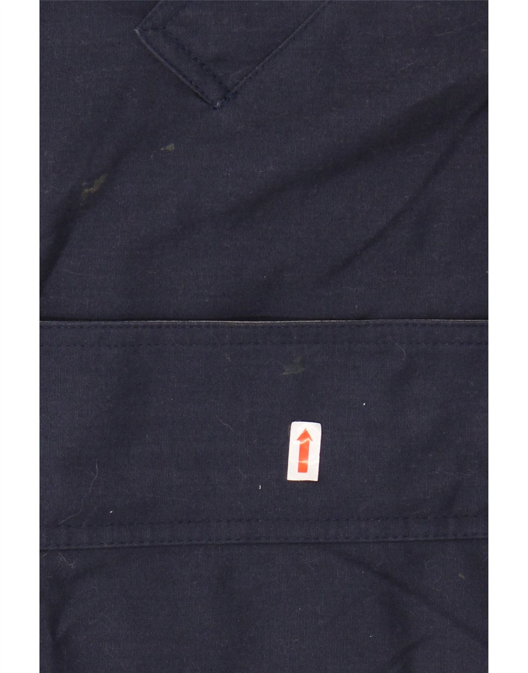 LONDON FOG Vindjakke med hætte til kvinder UK 16 Large Navy Blue