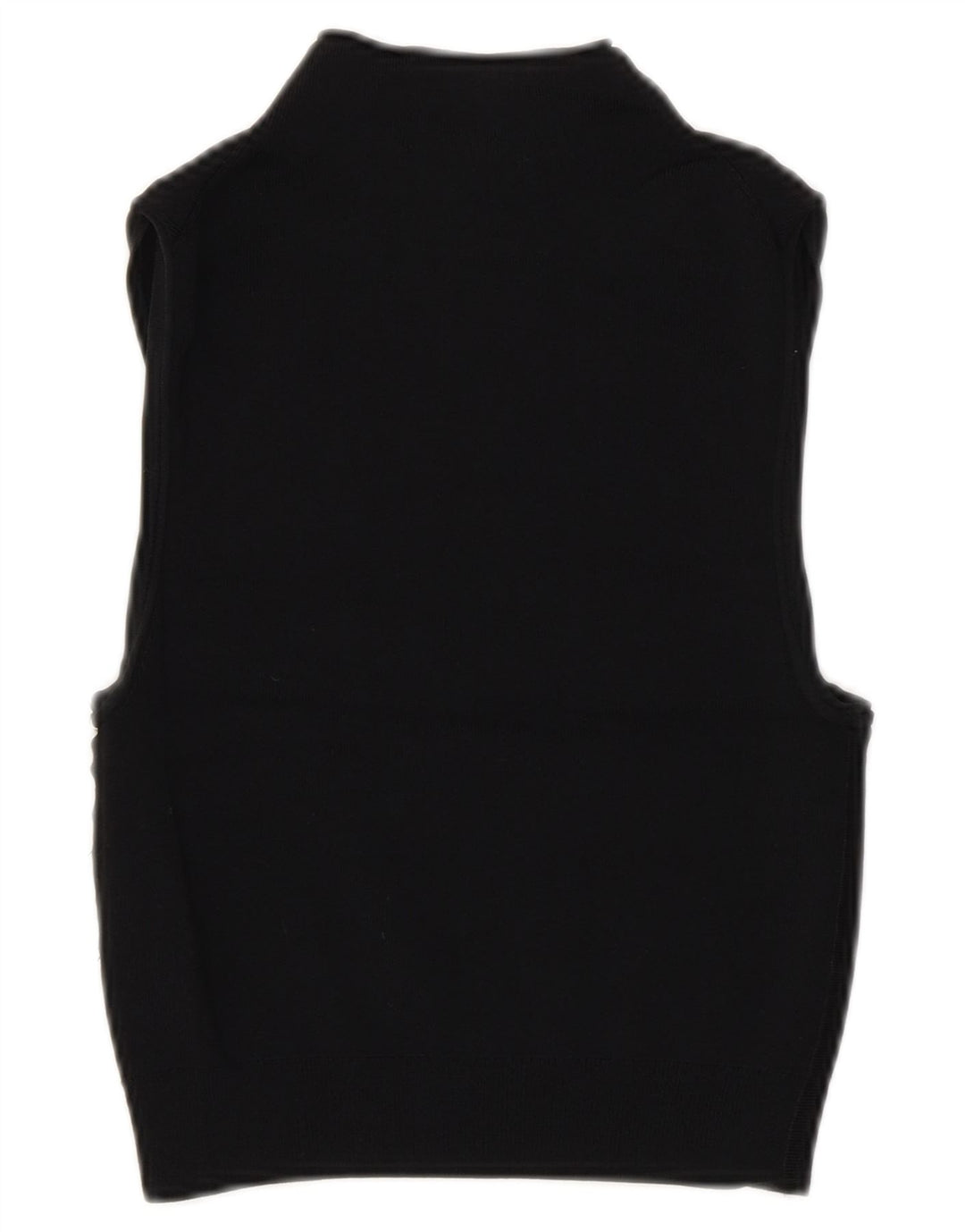Cos Womens Crop Vest Top UK 4 XS Black Viscose