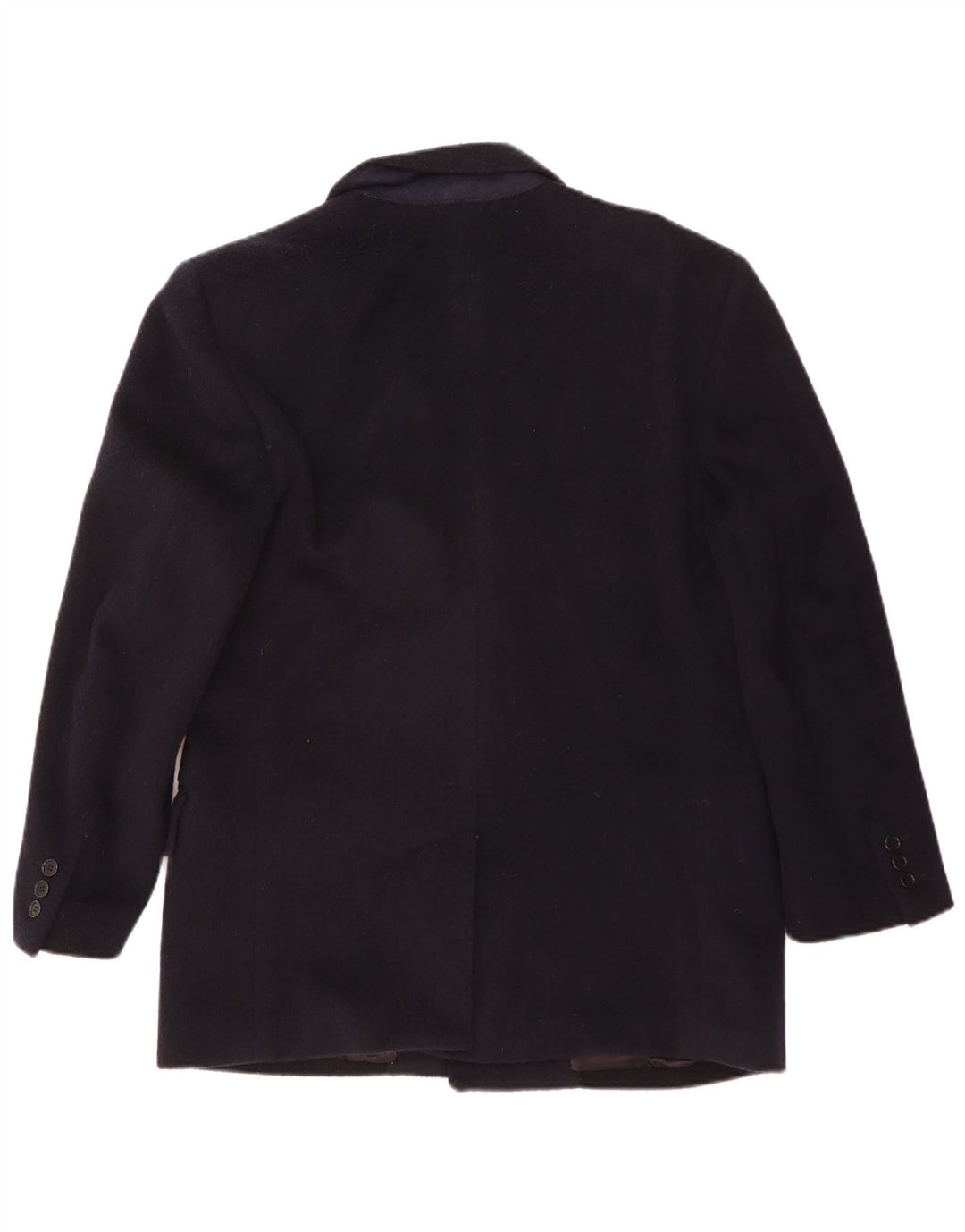 San Remo Herre Blazer Jacket UK 36 Small Navy Blue Wool