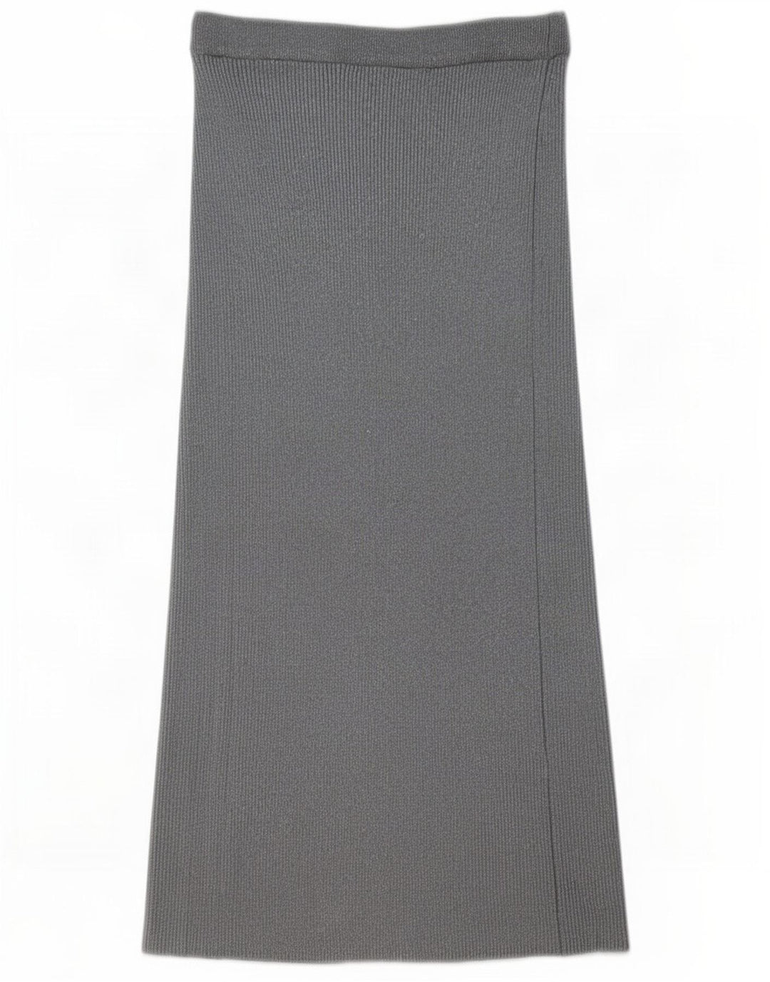 Zara Dame Maxi Nederdel Medium W28 L34 Grå Viscose
