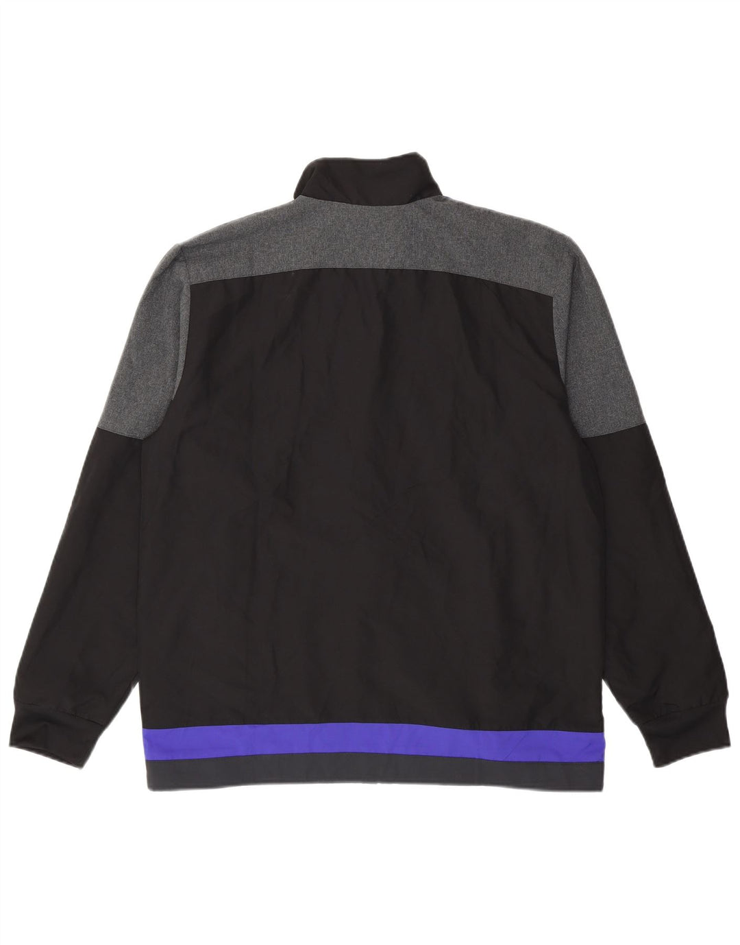 Adidas Herre All Blacks Grafisk træningsdragt Topjakke Stor Sort Colourblock