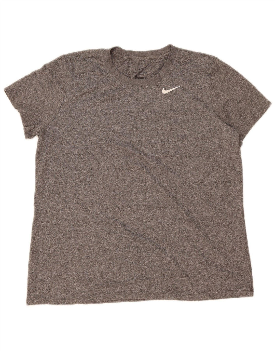 Nike Herre Dri Fit T-Shirt Top XL Grå Flecked