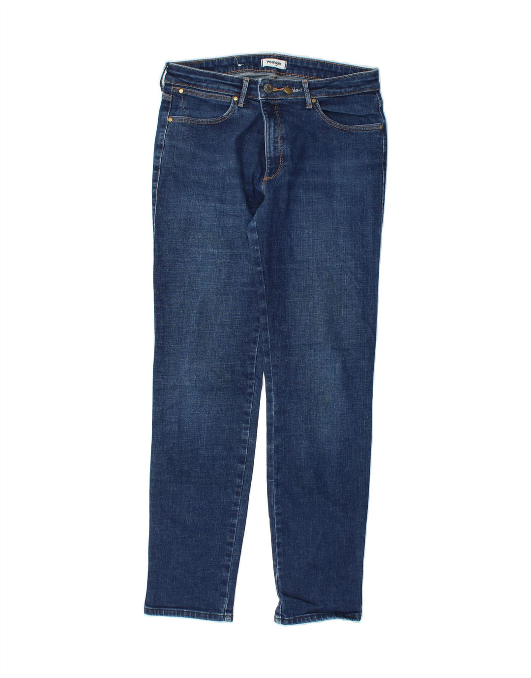 WRANGLER Womens Slim Jeans W30 L29 Blue Vintage Wrangler and Second-Hand Wrangler from Messina Hembry 