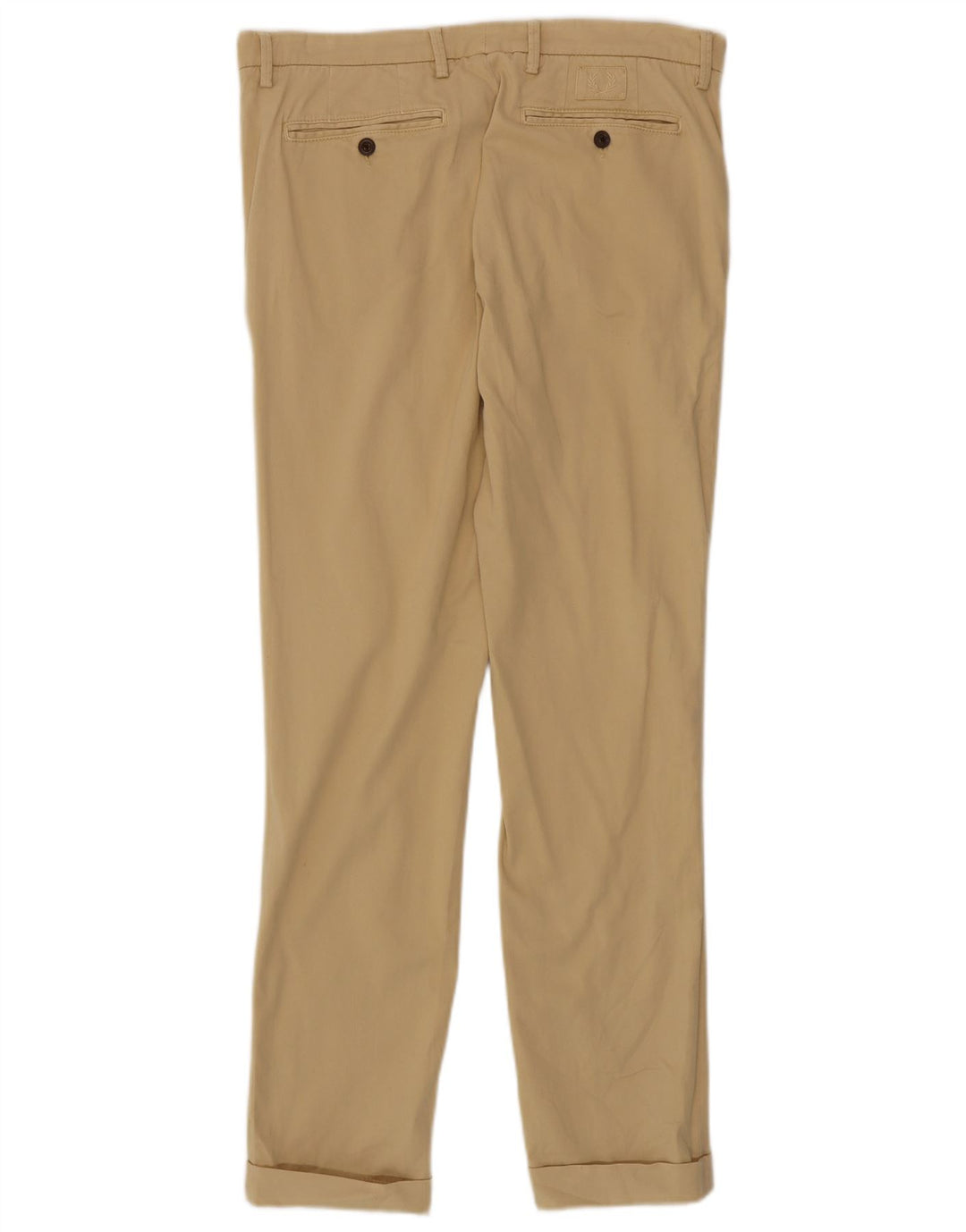 Fred Perry Herre Slim Chino Bukser W34 L30 Beige Bomuld