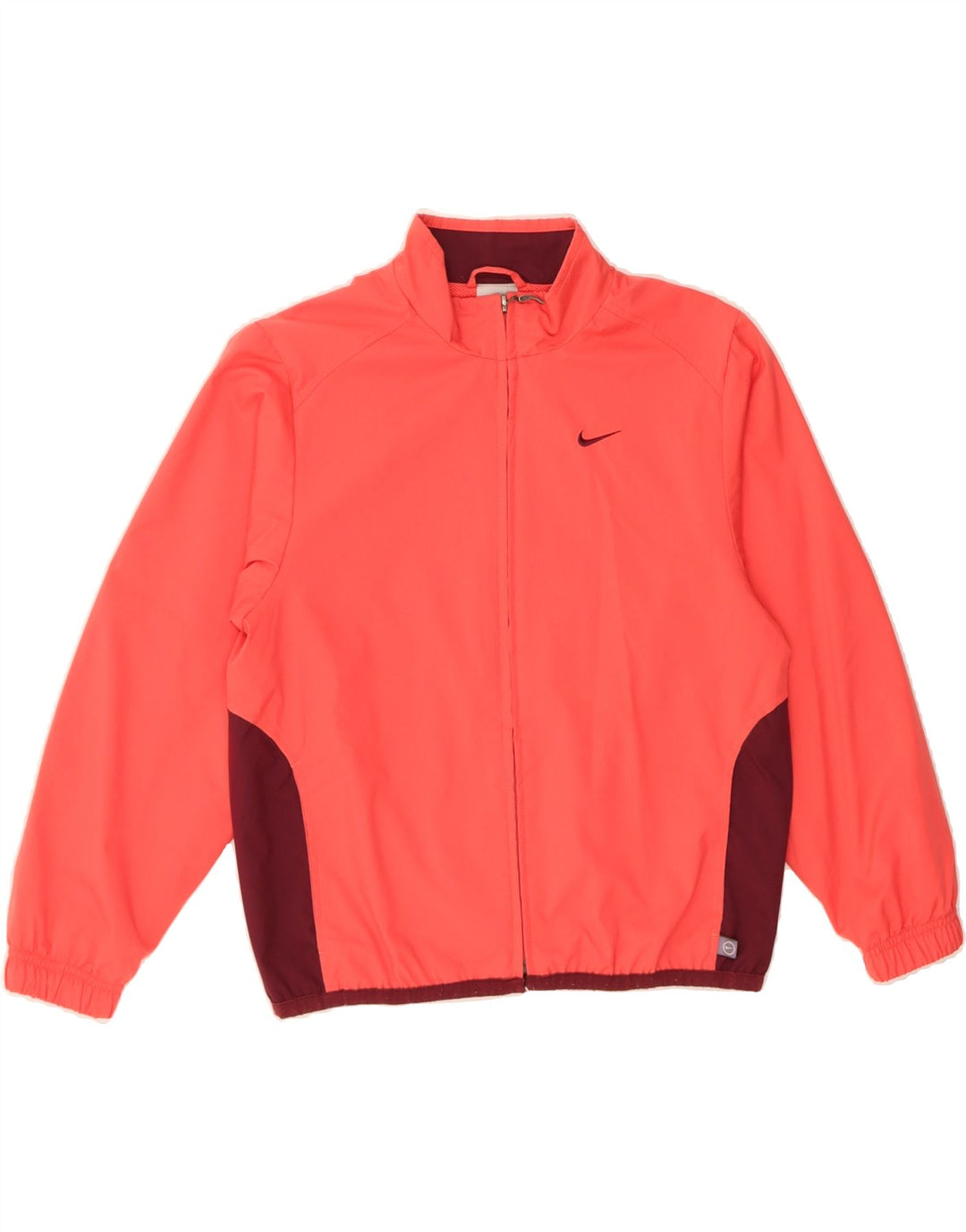 NIKE Girls Tracksuit Top Jacket 10-11 Years Medium Pink Colourblock Vintage Nike and Second-Hand Nike from Messina Hembry 