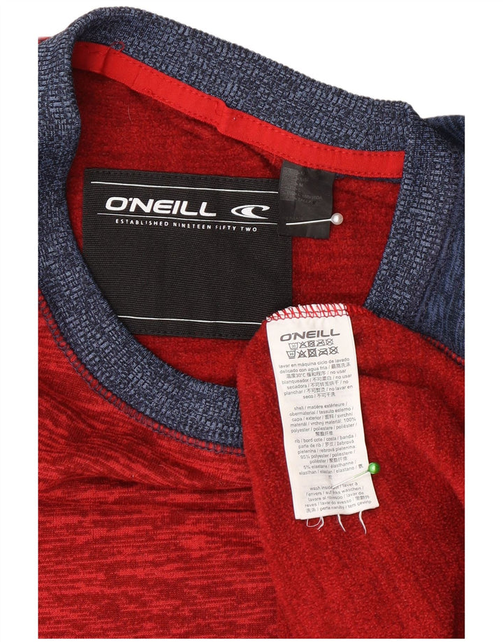 O'Neill Herre Top Langærmet Medium Rød Colourblock Polyester