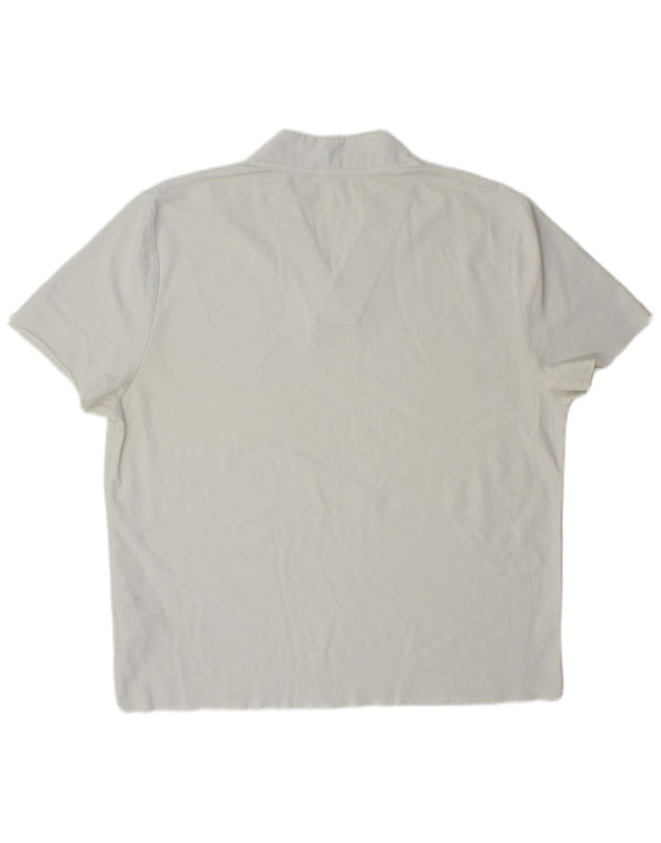 Cos Herre T-Shirt Top Medium Hvid Bomuld