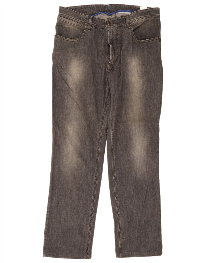 North Sails Herre Straight Jeans W38 L30 Grå Bomuld