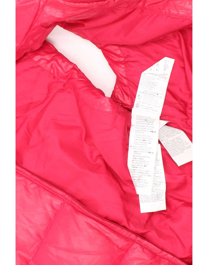 Benetton Girls Polstret Gilet 8-9 år Large Pink Polyester