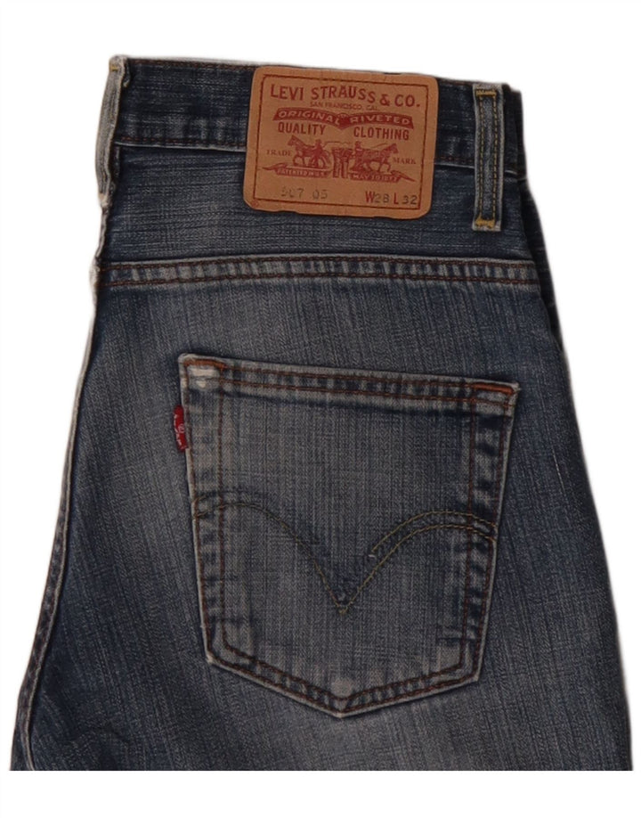 LEVI'S Womens 507 denimshorts W28 Medium Blue