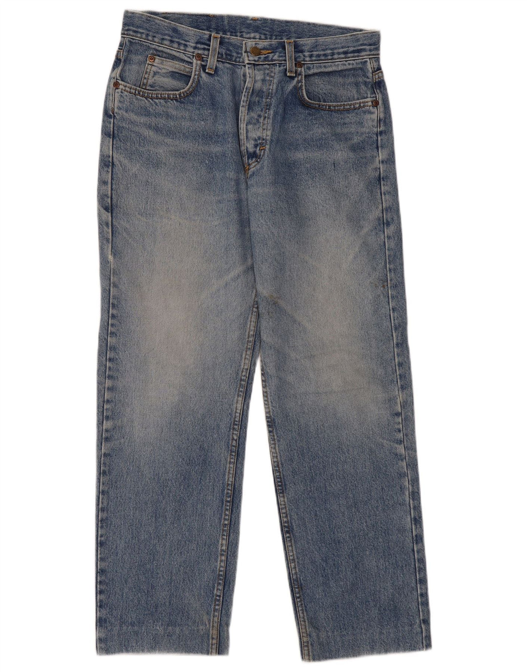 Lee Dame Chicago Straight Jeans W32 L29 Blå Bomuld