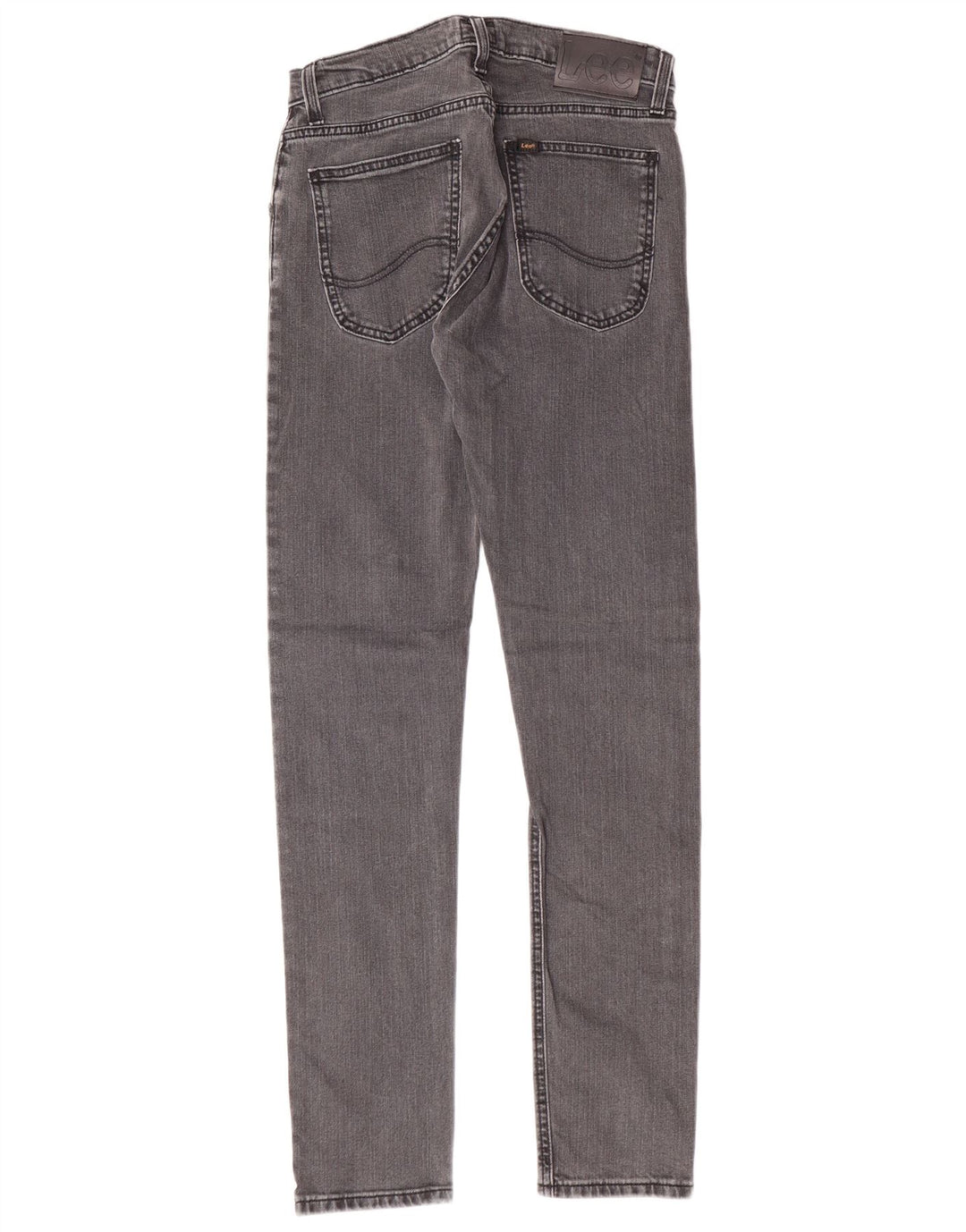 LEE Dame Luke Slim Jeans W28 L32 Grå Bomuld