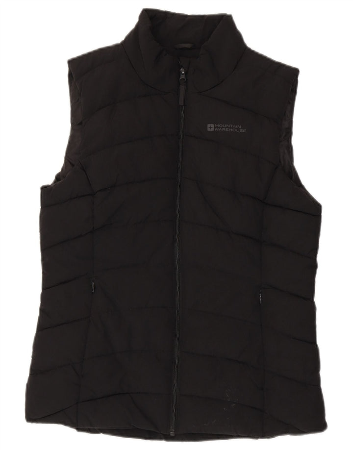MOUNTAIN WAREHOUSE Dame Polstret Gilet UK 12 Medium Sort Polyamid