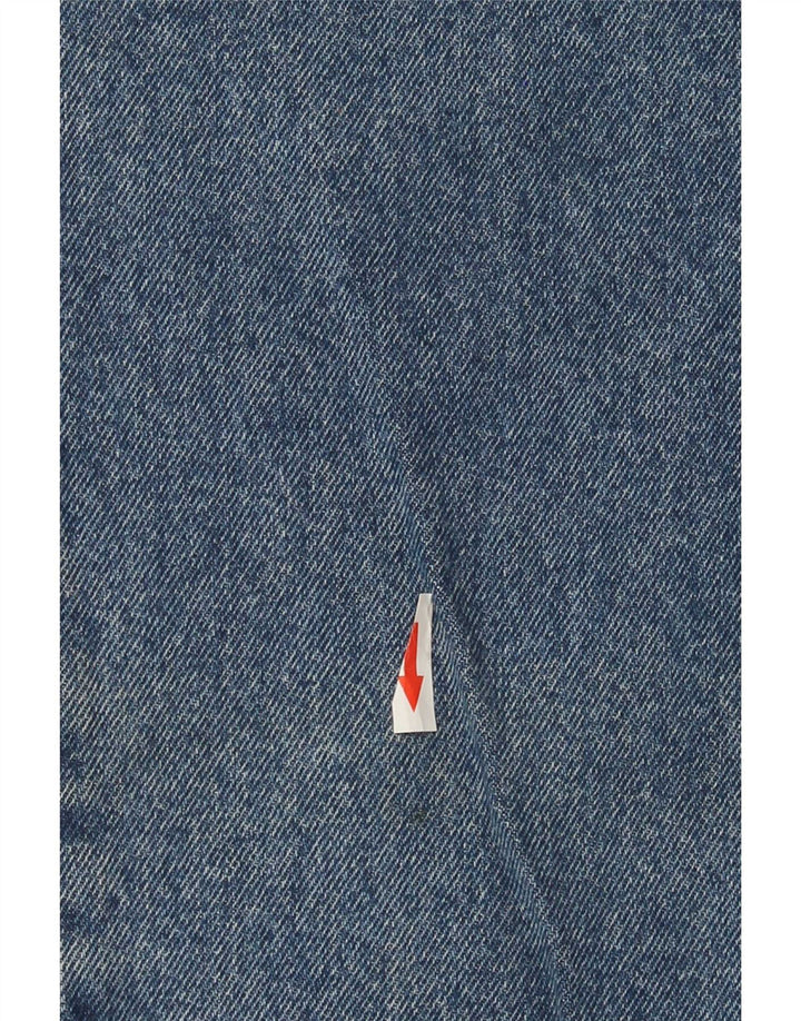 Trussardi Straight Jeans til mænd W34 L31 blå bomuld