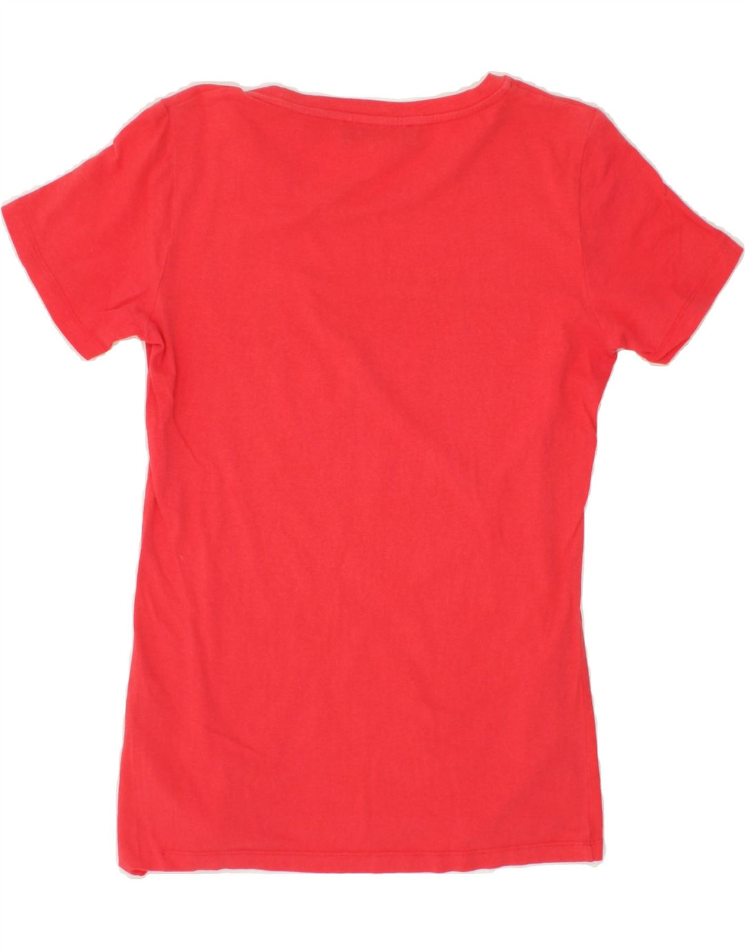 TRUSSARDI JEANS Womens Graphic T-Shirt Top UK 12 Medium Red Vintage Trussardi Jeans and Second-Hand Trussardi Jeans from Messina Hembry 