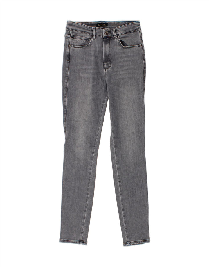 MASSIMO DUTTI Womens Skinny Jeans EU 40 Medium W30 L29 Grey Vintage Massimo Dutti and Second-Hand Massimo Dutti from Messina Hembry 