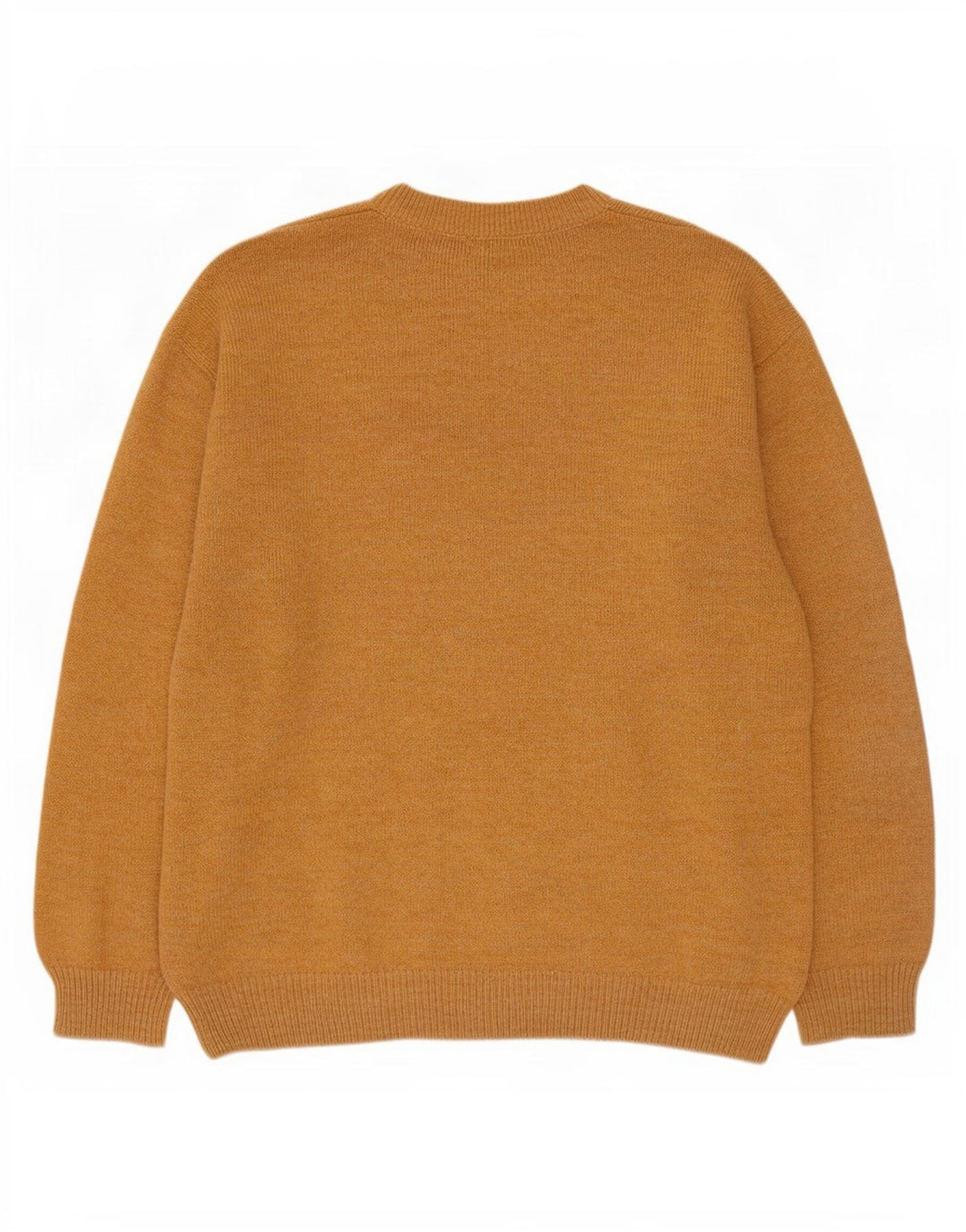 Vintage herre sweater med rund hals XL Beige