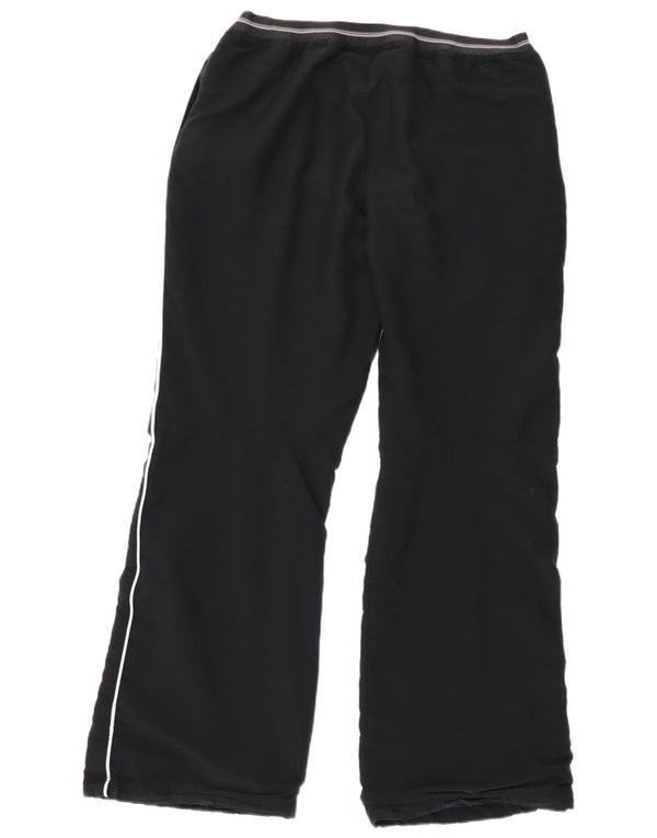 Nike træningsdragtsbukser til kvinder UK 14/16 Large Black Polyester