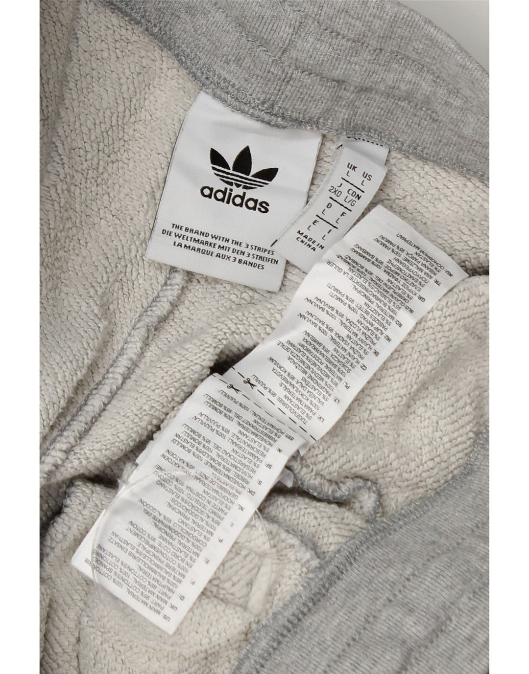 Adidas Træningsdragt til mænd Joggers Large Grå Bomuld