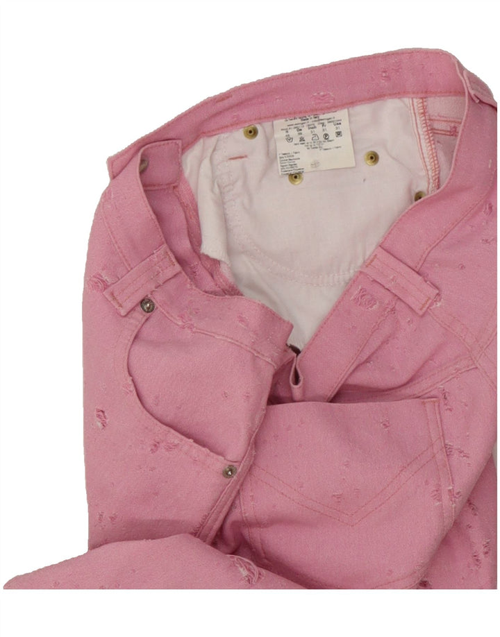 ROCCOBAROCCO Womens Denim Shorts IT 45 Medium W30  Pink Cotton Vintage Roccobarocco and Second-Hand Roccobarocco from Messina Hembry 