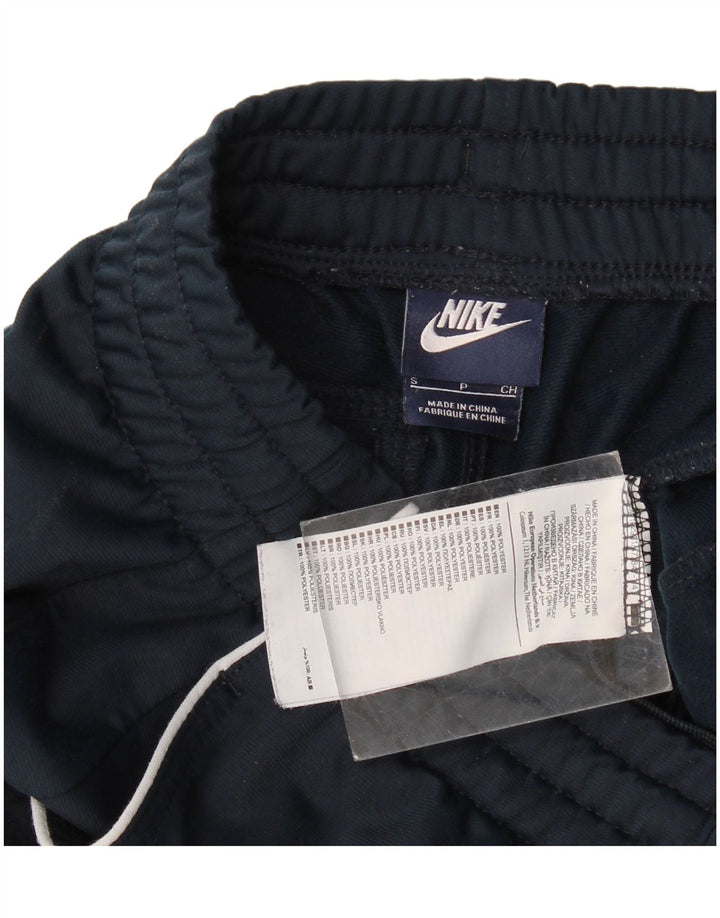 Nike træningsdragtbukser til kvinder UK 10 Small Navy Blue Polyester