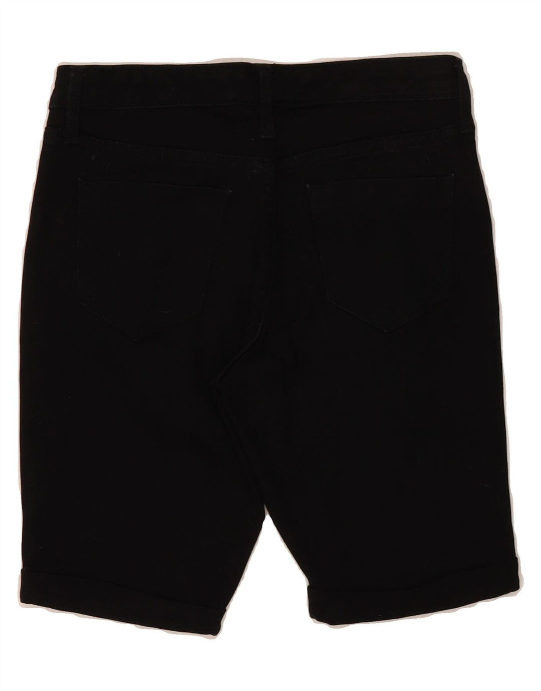 MOSSIMO Womens Mid Rise Bermuda Denim Shorts XS W25  Black Cotton Vintage Mossimo and Second-Hand Mossimo from Messina Hembry 