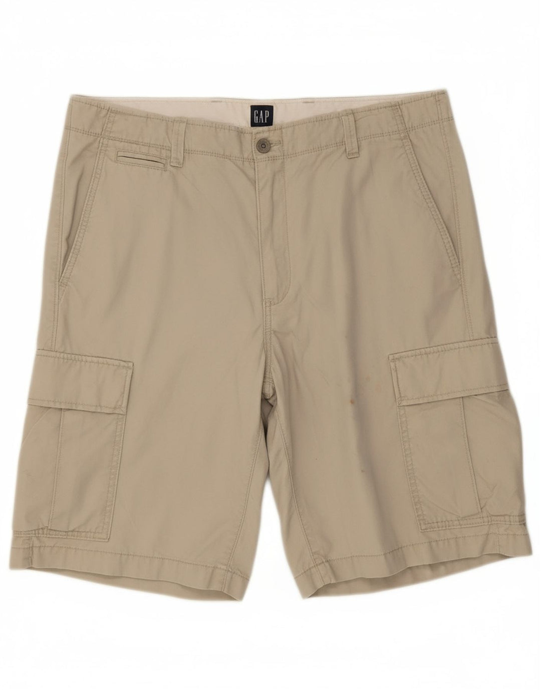 GAP Mens Cargo Shorts W36 Large Beige Cotton
