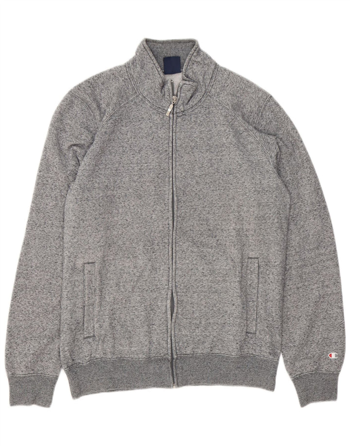 Champion Herre træningsdragt Topjakke Medium Grey Flecked Bomuld
