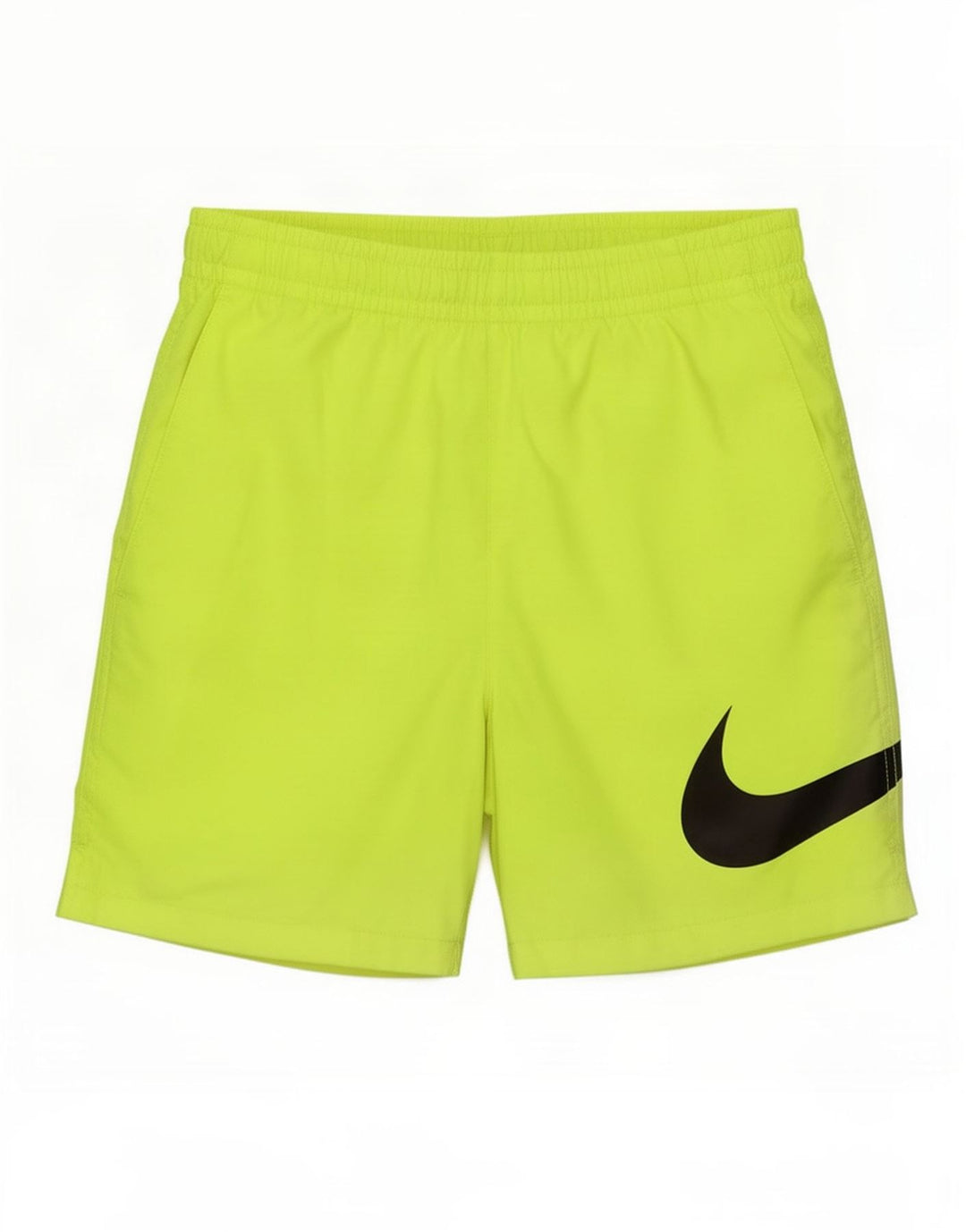 Nike Herre grafiske sportsshorts XS Gul polyester