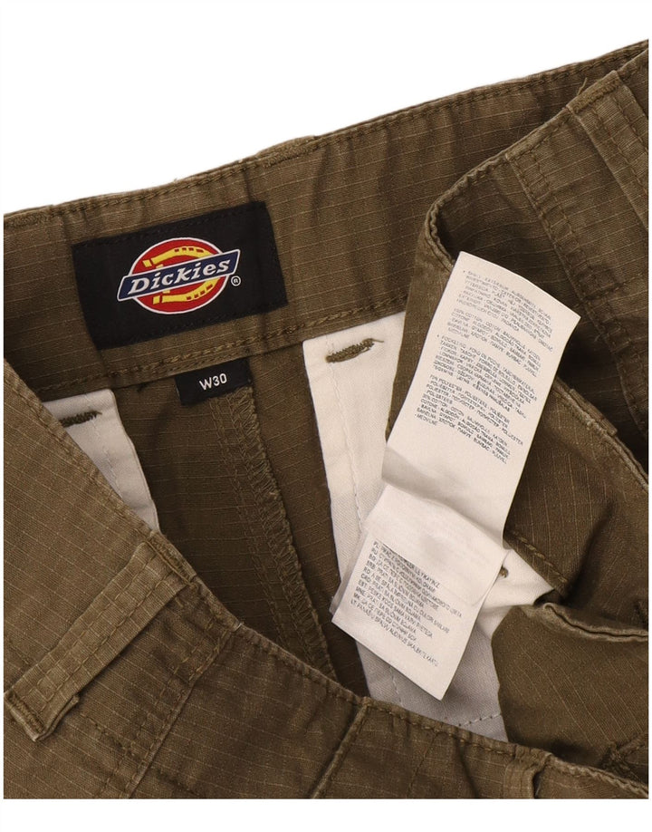 DICKIES Straight Cargo bukser til mænd W30 L31 Khaki Polyester