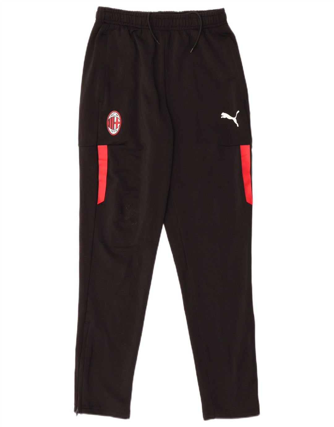 Puma Boys AC Milan træningsdragt bukser 11-12 år Sort Colourblock