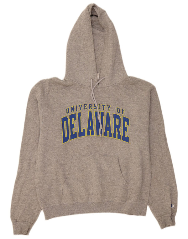 Champion Herre University of Delaware Grafisk hættetrøje Jumper Medium Grå
