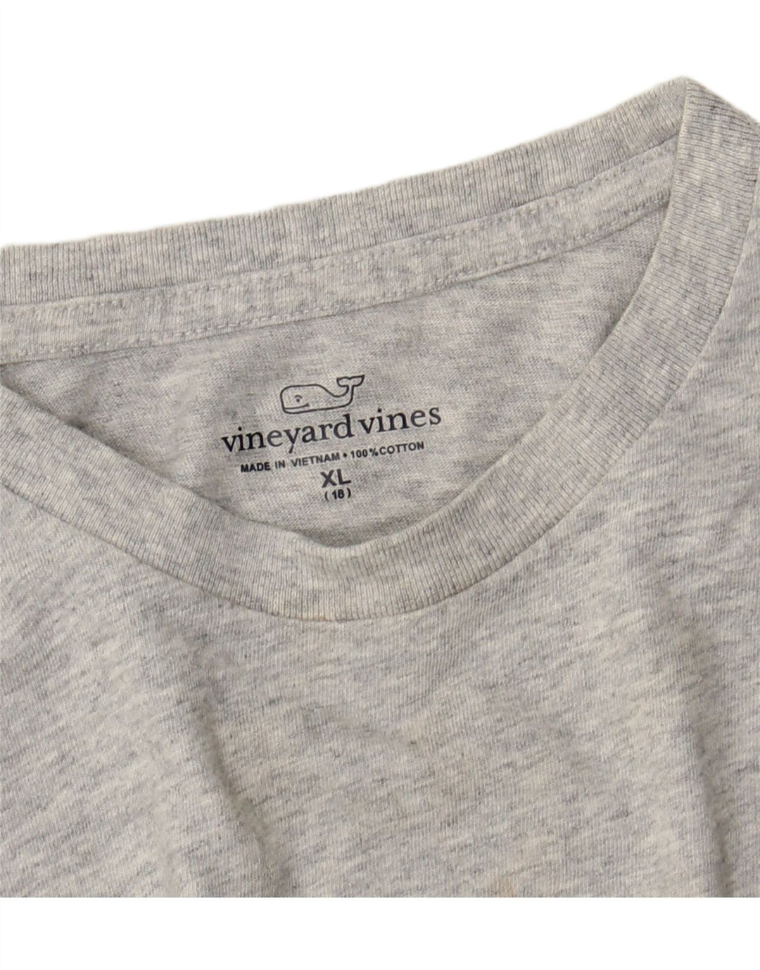 VINEYARD VINES Grafisk T-shirt drenge 15-16 år XL Grå Colourblock