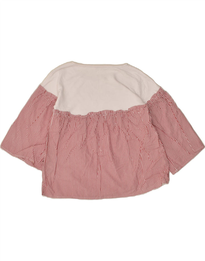 LIU JO Girls Blouse Top 15-16 Years Red Striped Cotton | Vintage Liu Jo | Thrift | Second-Hand Liu Jo | Used Clothing | Messina Hembry 