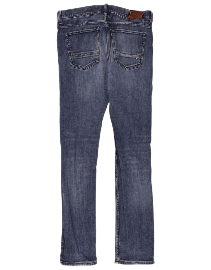 Tommy Hilfiger Dame Bleecker Slim Jeans W30 L32 Blå Bomuld