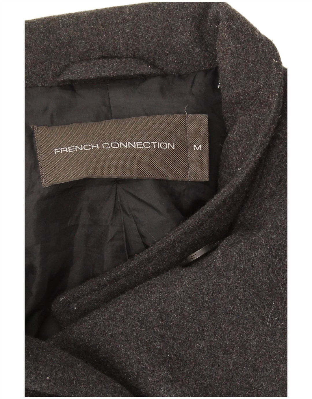 French Connection Herre Pea Coat UK 38 Medium Grå