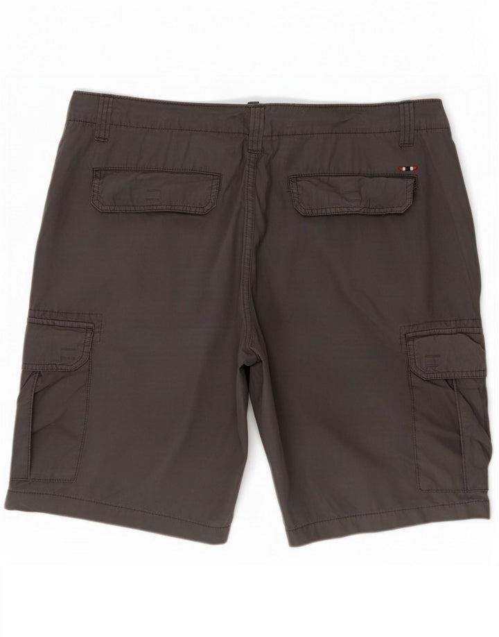 Napapijri Herre Cargo Shorts Large W36 Grå Bomuld