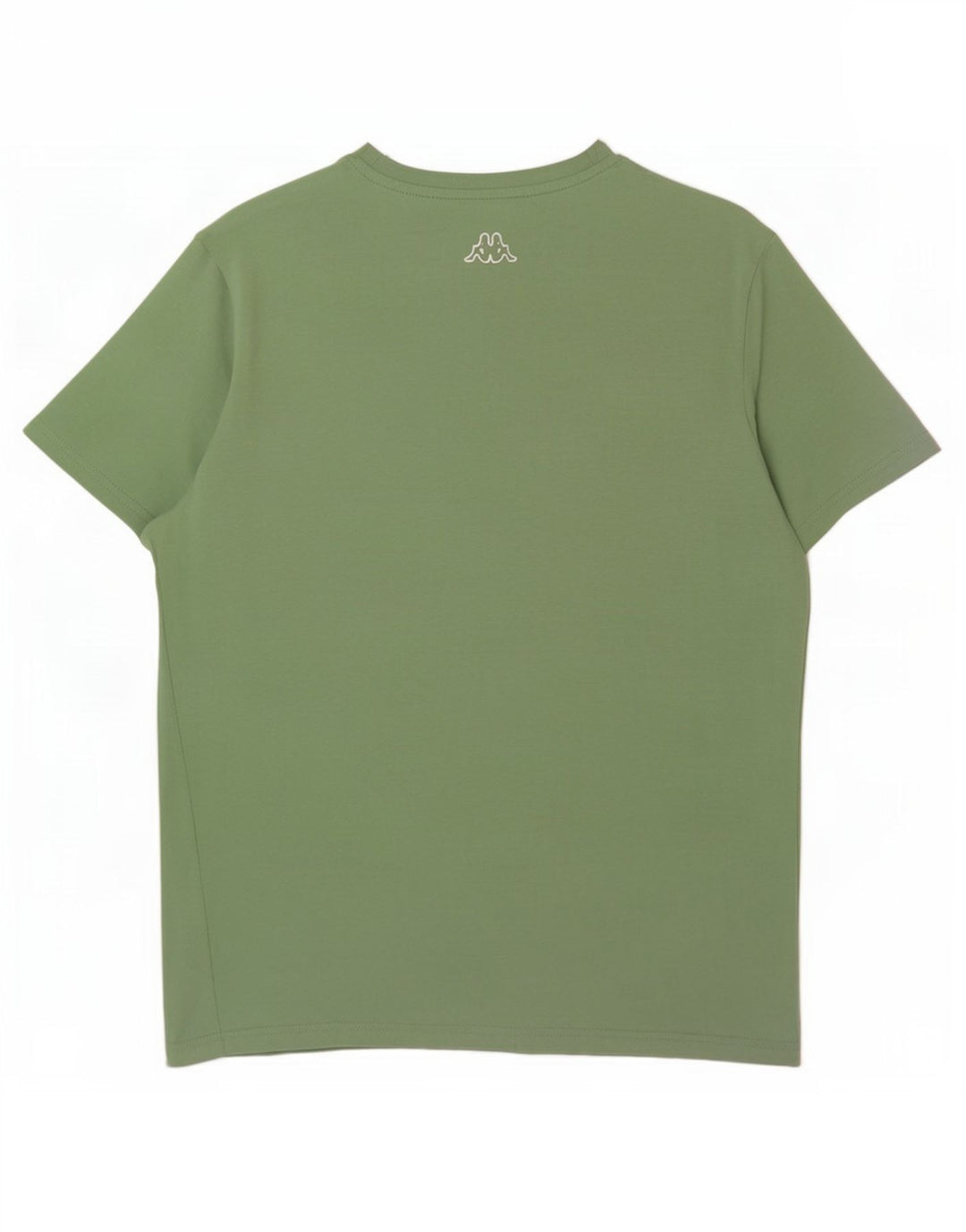 Kappa Herre Grafisk T-Shirt Top Medium Grøn Bomuld